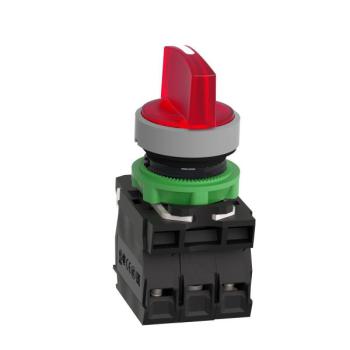  BT lumineux rouge 1O+1F 24V 