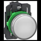  VOYANT DEL 24 V BLANC PUSH IN 