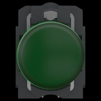 VOYANT DEL 24 V VERT PUSH IN 