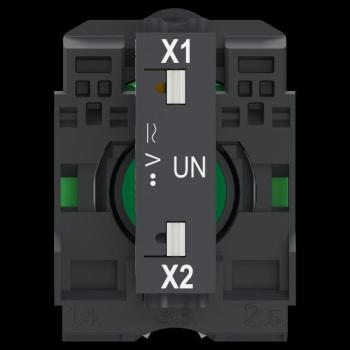  VOYANT DEL 24 V VERT PUSH IN 