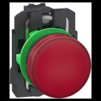  VOYANT DEL 24 V ROUGE PUSH IN 