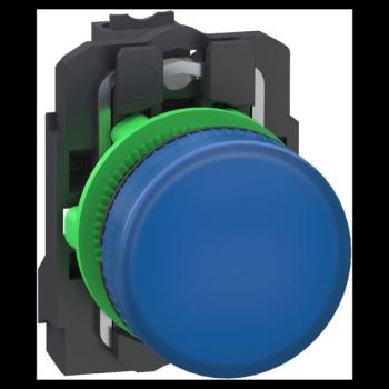  VOYANT DEL 24 V BLEU PUSH IN 