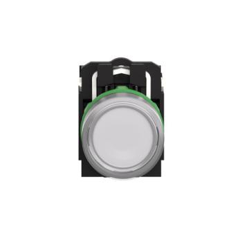  BP lumineux blanc 1O+1F 24V 