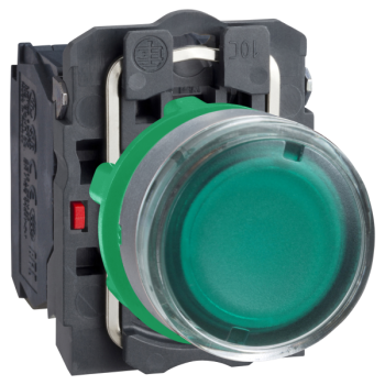  BP lumineux vert 1O+1F 110V 