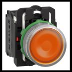  BP lumineux orange 1O+1F 24V 