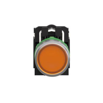  BP lumineux orange 1O+1F 110V 