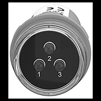  VOYANT PRESENC 3 PH BLANC 