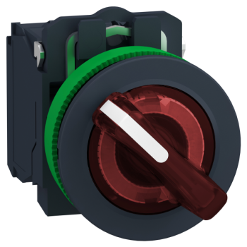  BT lum flush rouge 1O+1F 24V 