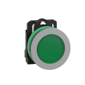  Voyant flush DEL O22 vert 24V 