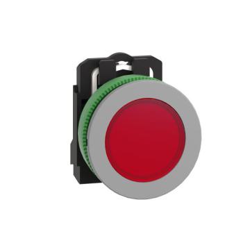  voyant DEL O22 flush rouge 24V 