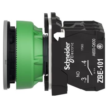  BP lumineux blanc 1O+1F 24V 