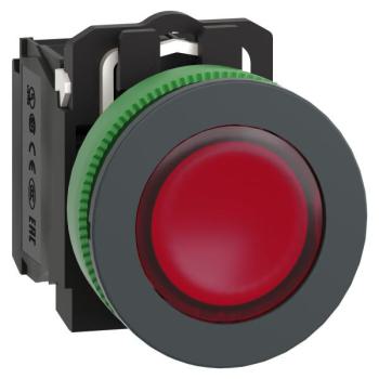  BP lum flush rouge 1O+1F 110V 