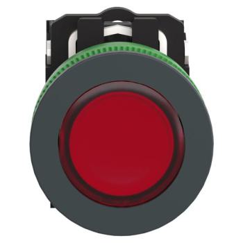  BP lum flush rouge 1O+1F 110V 