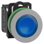  BP lum flush bleu 1O+1F 24V 