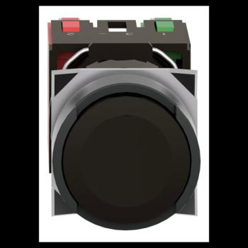  BOUTONPOUSSOIR NOIR DIAM 