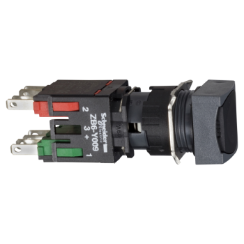  BOUTONPOUSSOIR NOIR DIAM 