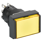  P.LUM.REC.JAUNE.NO NC.24V 