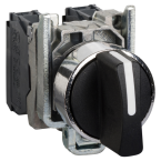  BOUTON TOURNANT NOIR DIAM 