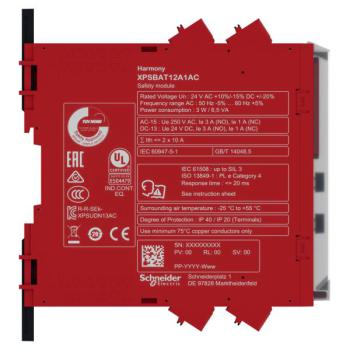  Harmony XPSU-Module s�curit� 