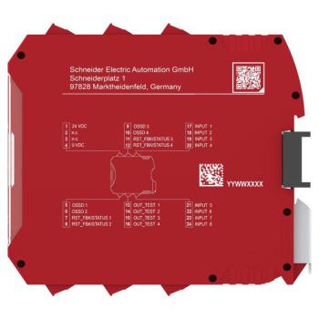  CPU-8 entr�es-4 OSSD-� vis 