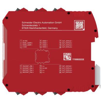  4 ou 2 OSSD-8 sorties-ressort 