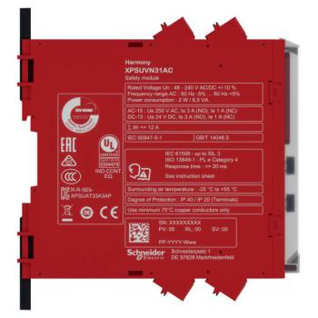  Harmony XPSU-Module s�curit� 