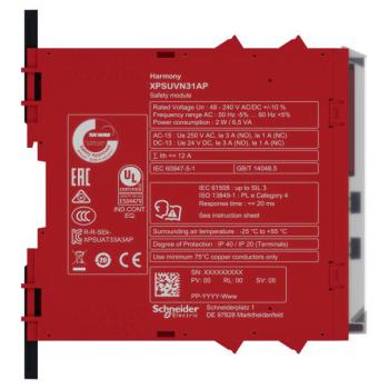  Harmony XPSU-Module s�curit� 