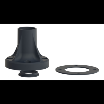  SOCLE PLAST.POUR TUBE ALU 