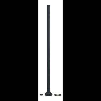  TUBE ALU NOIR 800 MM PIED 