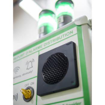  SIRENE 72 BLANC NPN 24VDC 