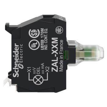  Bloc lum. bo�te LED rouge 230V 