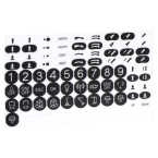  ETIQUETTES N B POUR ZART 