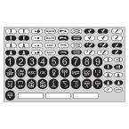  ETIQUETTES COUL POUR ZART 