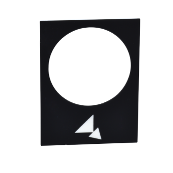  ETIQ 30X40MM NOI Arri�re PV-GV 