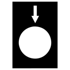  ETIQUETTE 30 X 40 MM NOIR 