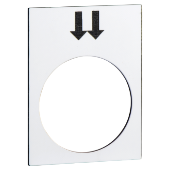  ETIQ 30X40MM BLC Droite GV 