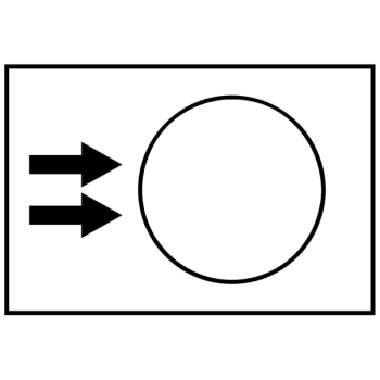  ETIQ 30X40MM BLC Droite GV 