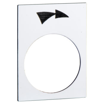  ETIQ 30X40MM BLC droite PV-GV 