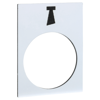  ETIQ 30X40MM BLC Alarme 