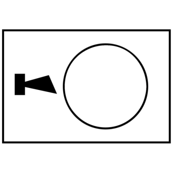  ETIQ 30X40MM BLC Alarme 