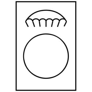  ETIQ 30X40MM BLC Lent 