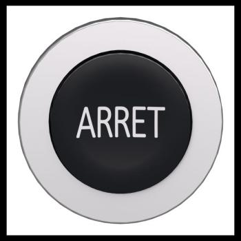  t�te BP flush d�p marqu� noir 