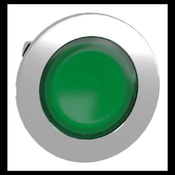  t�te voyant DEL flush vert 