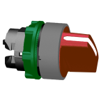  t�te BT 3 positions fixe rouge 