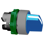  t�te BT 3 positions fixes bleu 