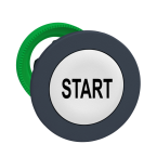  t�te BP flush marqu� blanc 