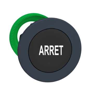  t�te BP flush marqu� noir 