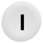  capsule BP flush 'I' blanc 