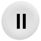  capsule BP flush 'II' blanc 