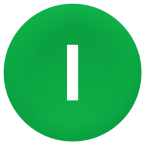  capsule BP flush 'I' vert 